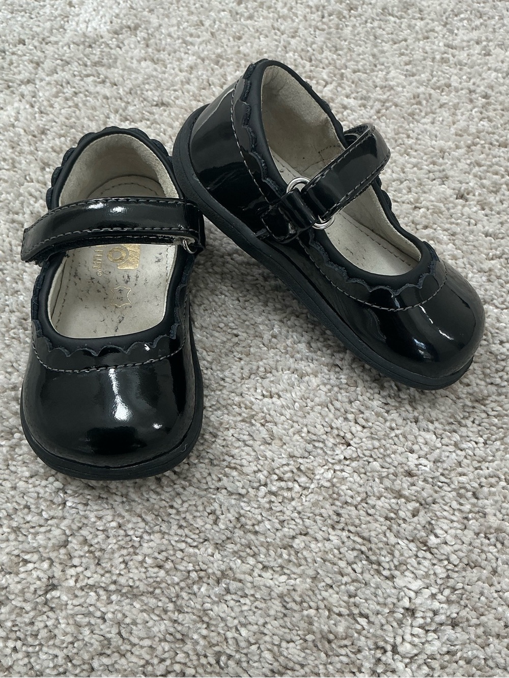 SEE KAI RUN Patent Mary Jane Shoe | Black | Size 6